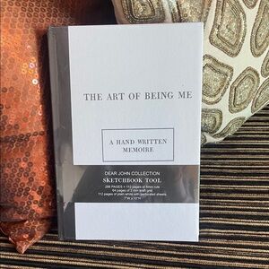 Dear John White and Black Memoire Book